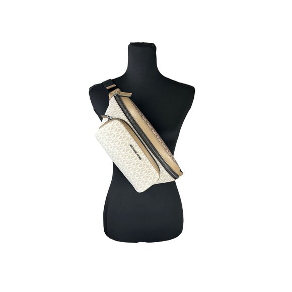 NEW Michael Kors Cooper Belt Bag Fanny Pack Husk Sling Backpack UNISEX - Picture 2 of 5